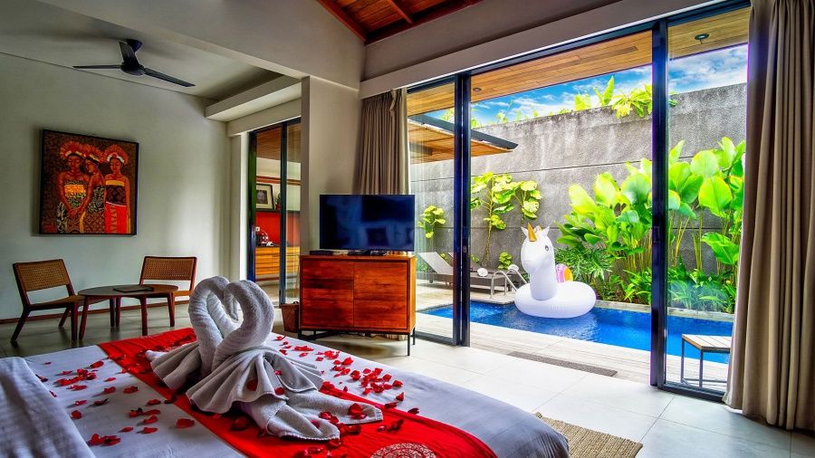 Abia Villas Kuta Lombok Exteriör bild